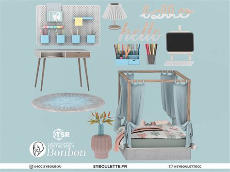 bonbon sims 4 conversion|[DOWNLOAD] Bonbon bedroom (TSR) .